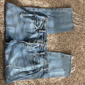 Old Navy Light Blue Straight Leg Jeans
